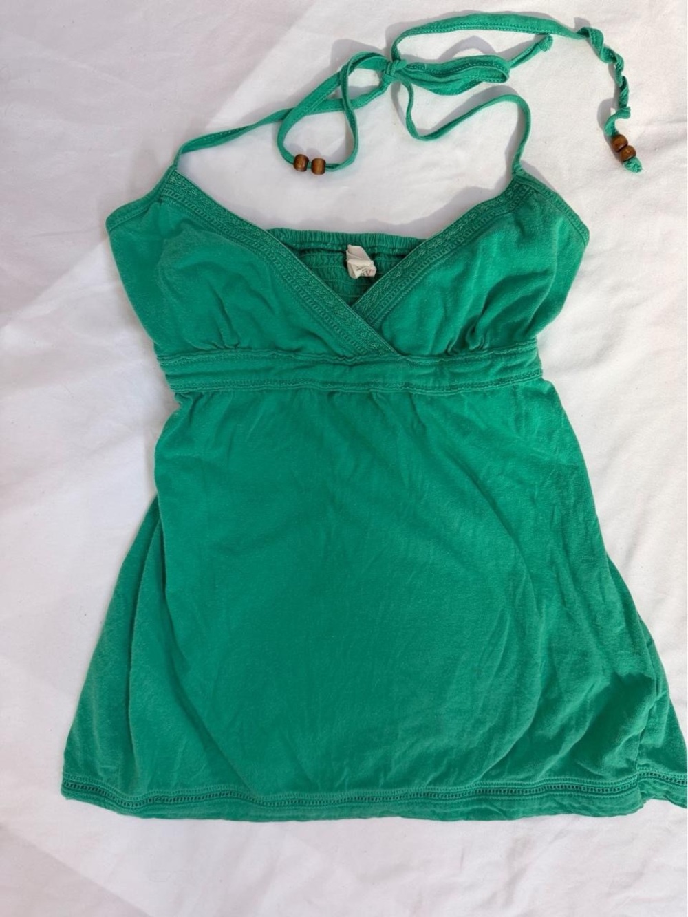 Vintage Aeropostale Turquoise Halter Tank Top - Women